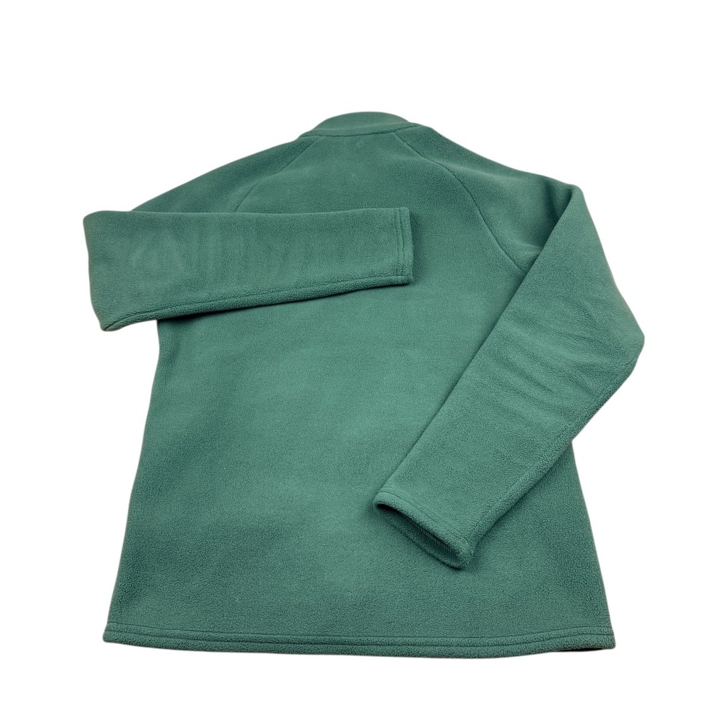 Patagonia Synchilla Fleece Jacket Green Beige Trim Full Zip Men's Size Small - Picture 3 of 8